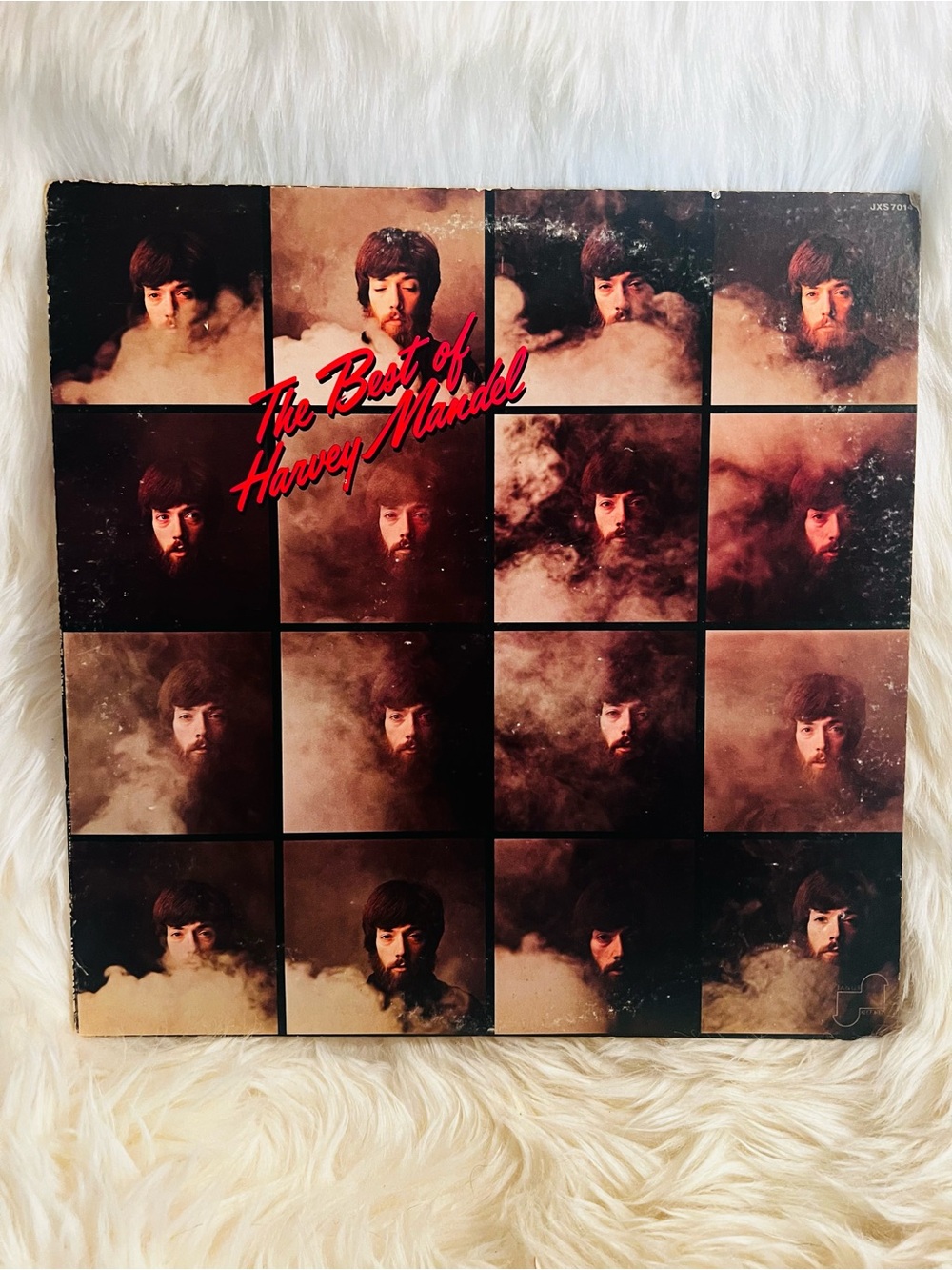 The Best of Harvey Mandel Vintage Vinyl Album - Brown & Black Cover